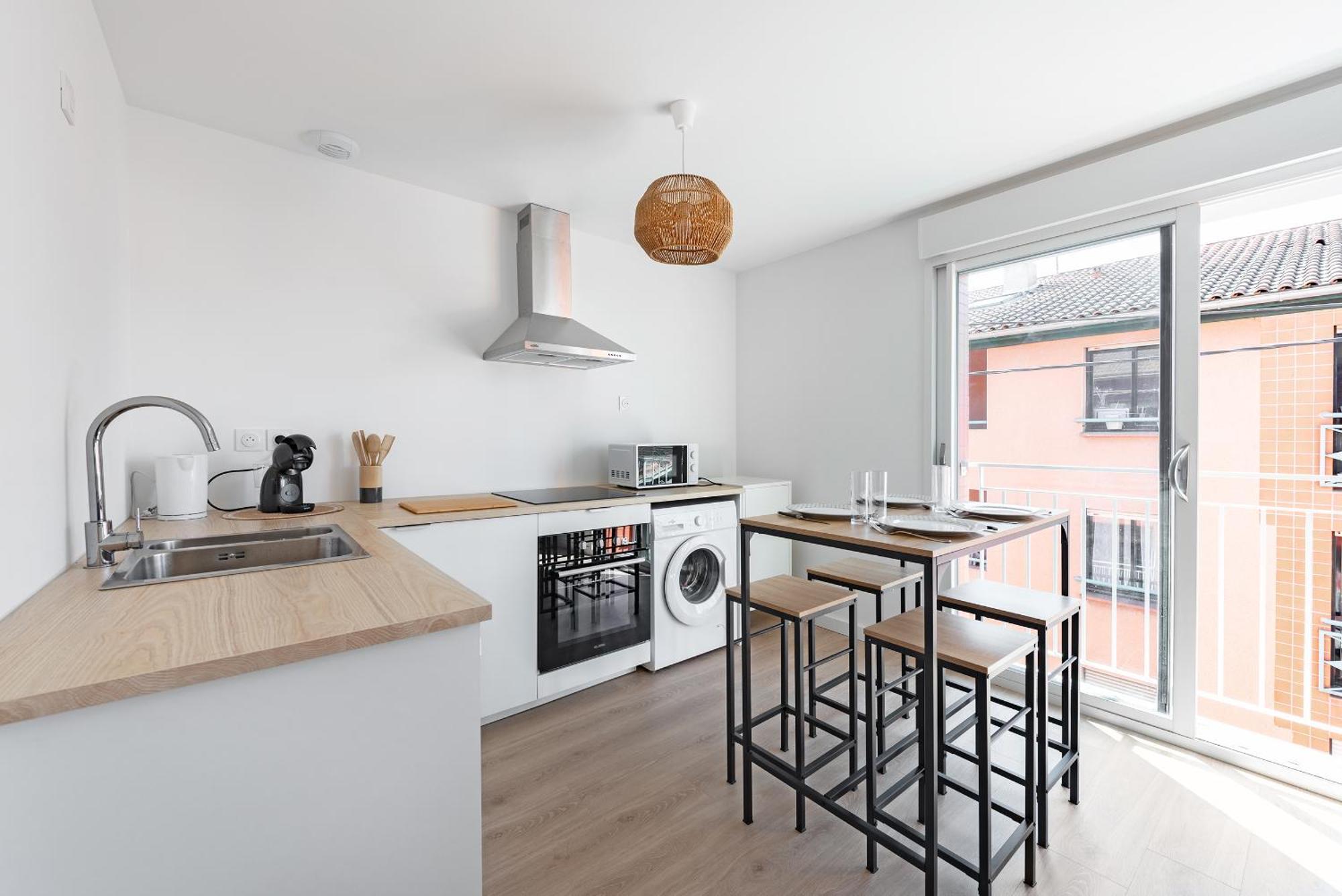 Apartament T2 Avec Parking Gratuit - Proximite Gare Tuluza Zewnętrze zdjęcie