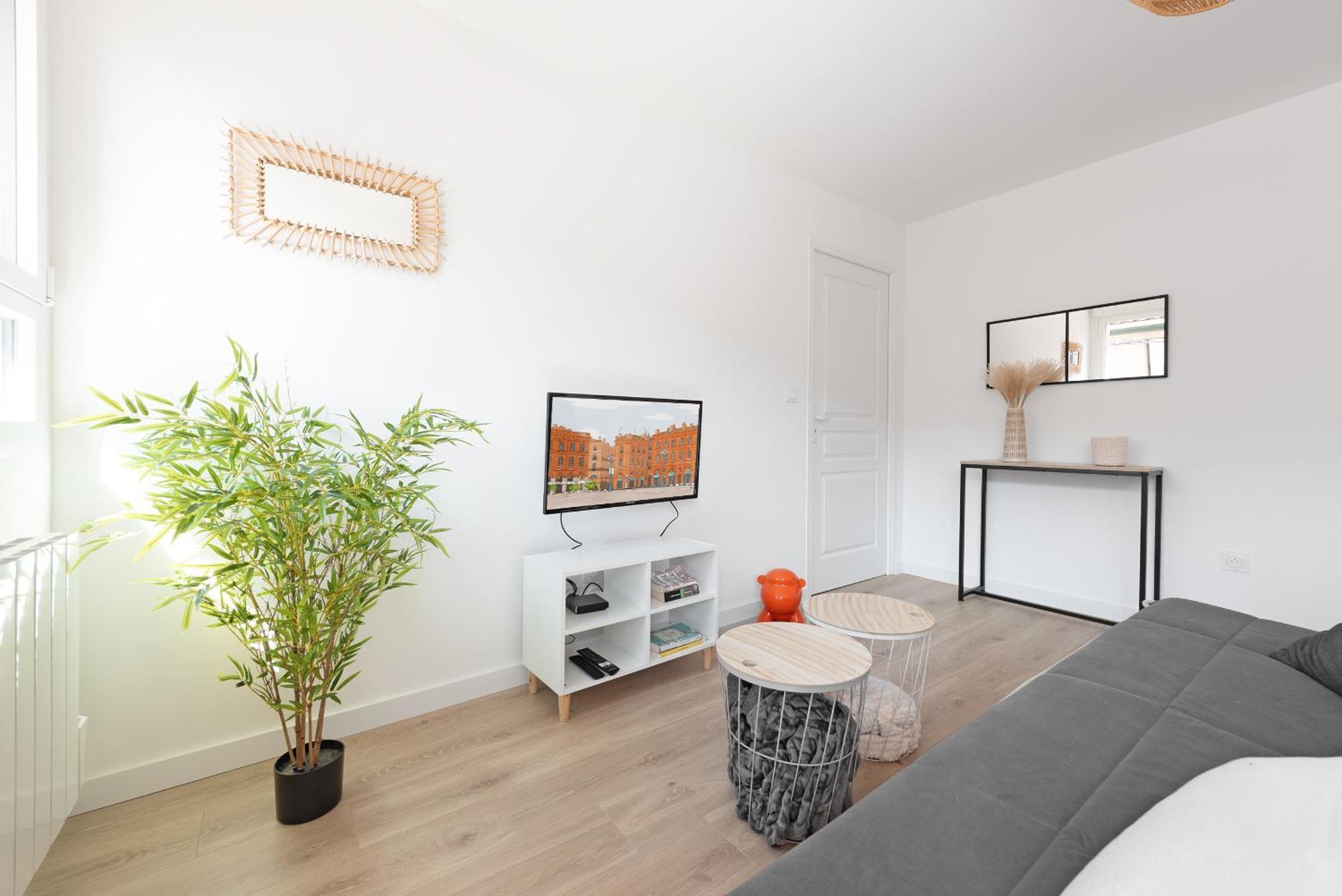 Apartament T2 Avec Parking Gratuit - Proximite Gare Tuluza Zewnętrze zdjęcie